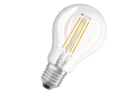 LED lamp E27 4W 2700K 470lm A60 filament Osram