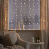 Valguskardin 140x120cm amber LED - Image 2