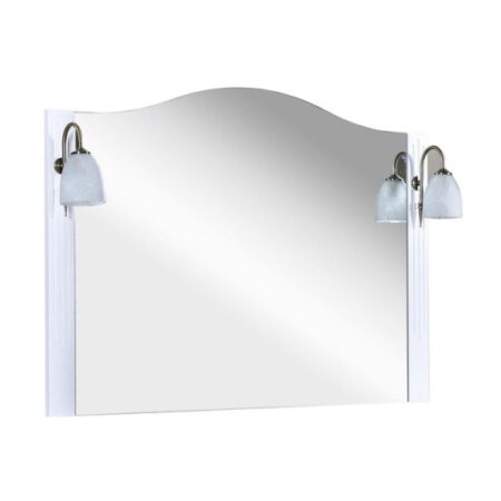 Peegel 65cm Classik + 2valgustit riiuliga