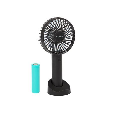 Käsi ventilaator 100mm 3W 5V, laetav