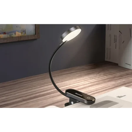 LED lugemislamp 3W 4000K näpitsaga 350mAh, laetav must Baseus - Image 3