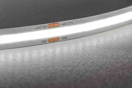 LED valgusriba 12V IP20 11W/m 4000K 800lm COB (8mm) GTV - Image 2