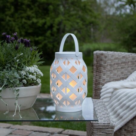Latern patareidega LEED valge, leegiefekt H23cm (3xAAA ei ole kaasas) - Image 2