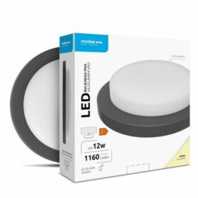 LED plafoon MODEE 12W 4000K 1160lm IP65, D151x38mm, valge