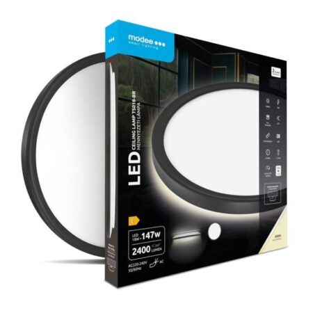 Plafoon LED MODEE 18W 4000K 2400lm D293x28mm, must