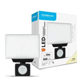 LED prožektor anduriga 10W 900lm 4000K Milky Modee, liikumisanduriga