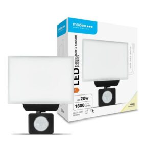 LED prožektor anduriga 20W 1800lm 4000K Modee, liikumisanduriga