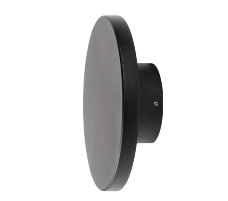 Seinavalgusti ümmargune 12W 3000K 670lm must IP65 Optonica