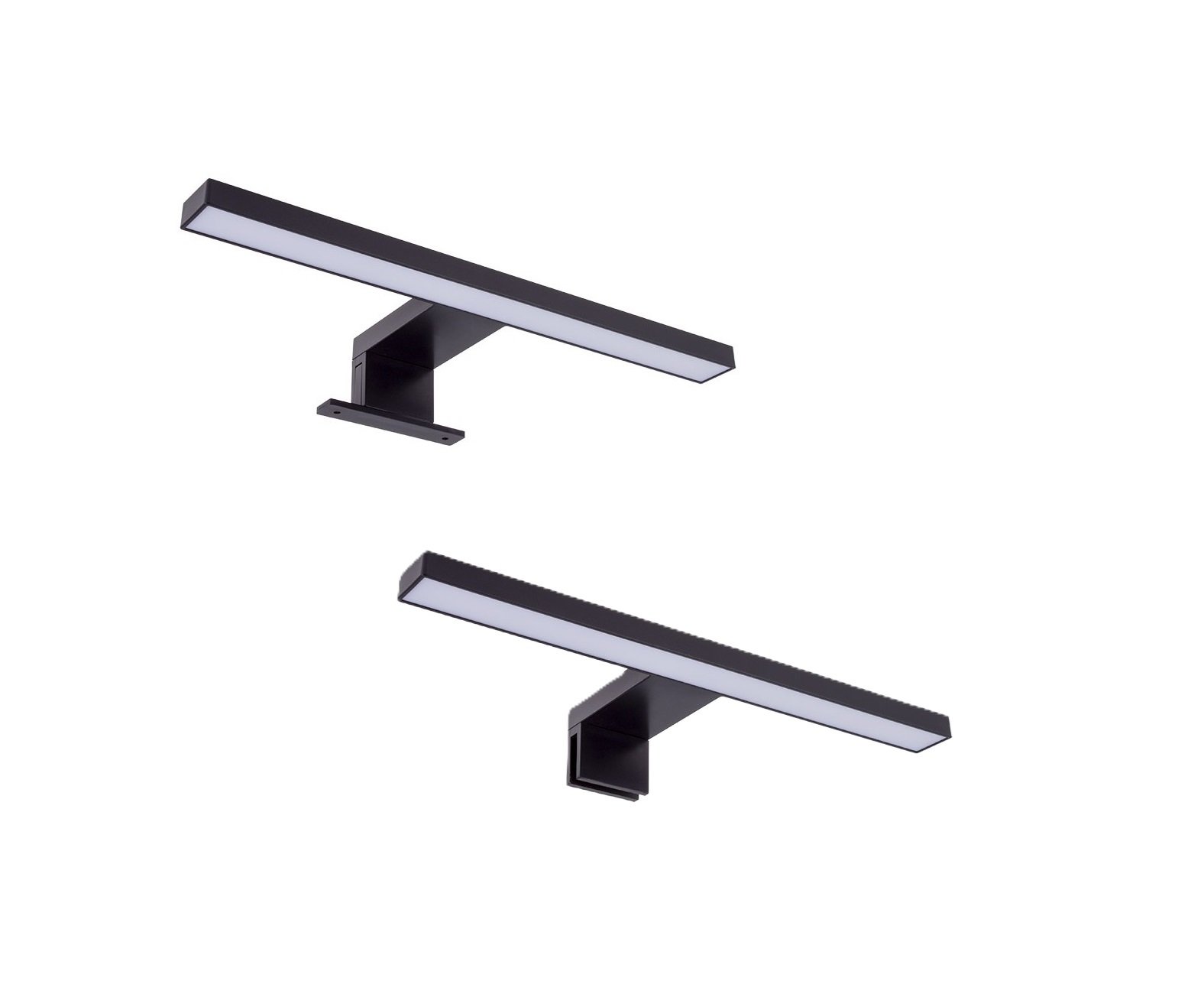 Peeglivalgusti Amber 4,5W LED 3000K must IP44 L300mm