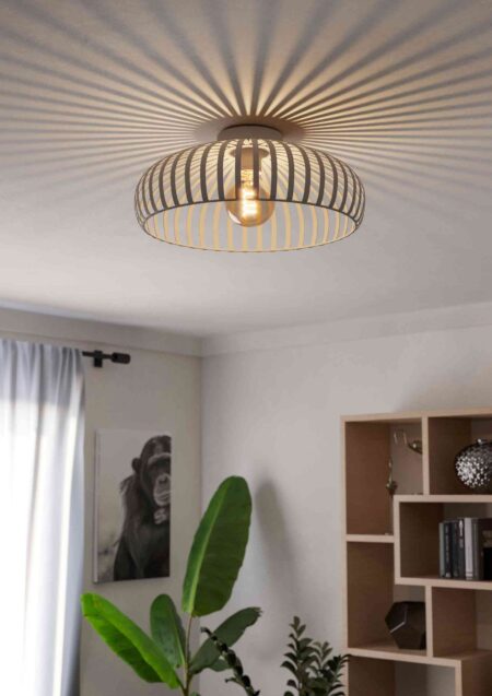 Laevalgusti Mogano E27 metall beež D43cm - Image 3