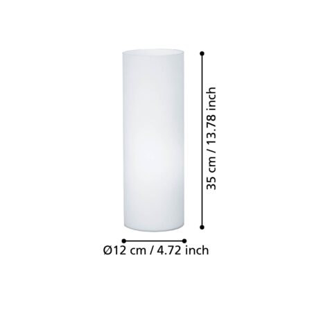 Lauavalgusti Geo E27 valge opaal klaas - Image 3