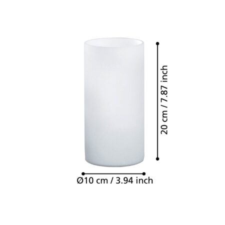 Lauavalgusti Geo E14 valge opaal klaas - Image 4