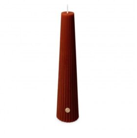Küünal sooniline 25h 25cm bordoopruun