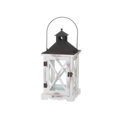 Latern Victor puit 37,5cm valge