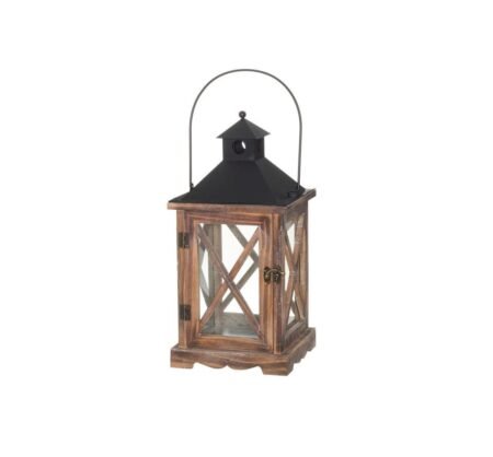 Latern Victor puit 37,5cm pruun