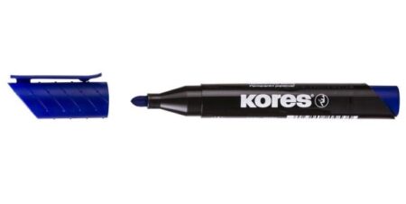 Marker permanent Kores sinine ümar ots 3-5mm