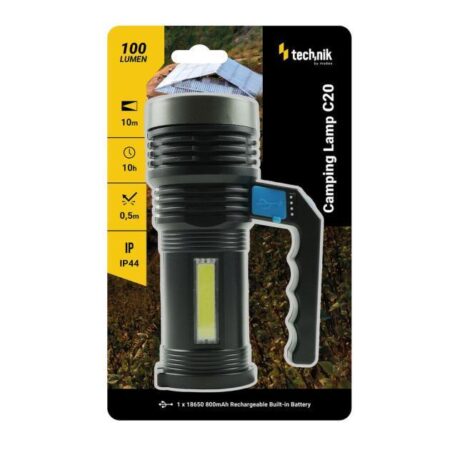 LED-matkalamp/kandelamp Technik C20, 100lm, IP44, USB-laetav - Image 3