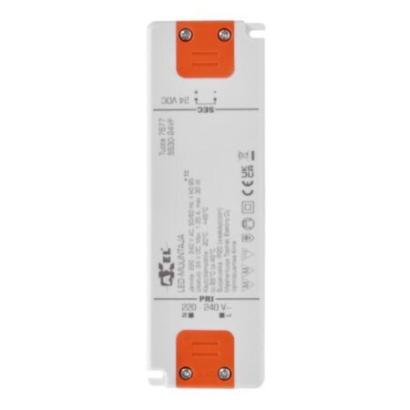 LED trafo 24V 30W sauna LED-ribale HEHQ