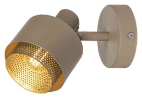 Kohtvalgusti Fedora 1xE14 metall/kuld