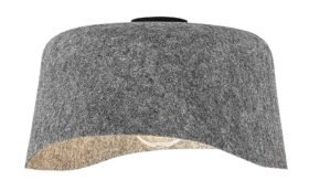 Laevalgusti Farelia E27 must/hall vilt