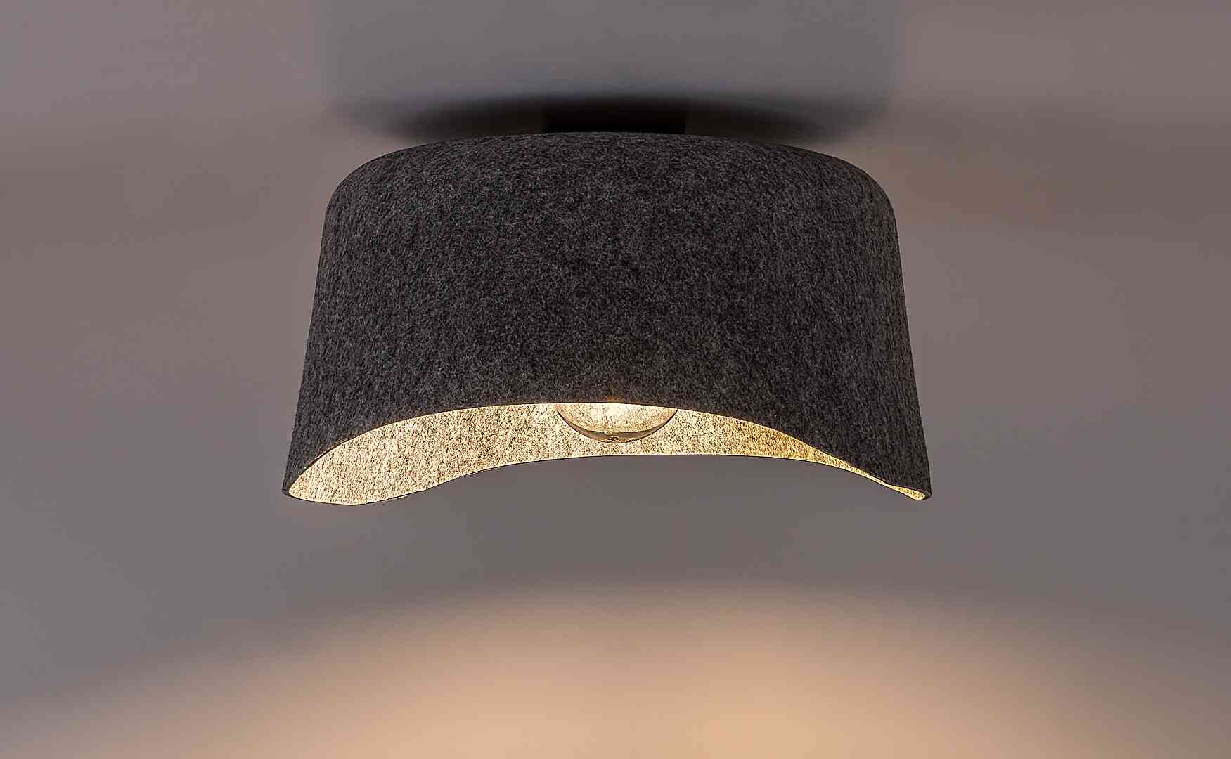 Laevalgusti Farelia E27 must/hall vilt - Image 3