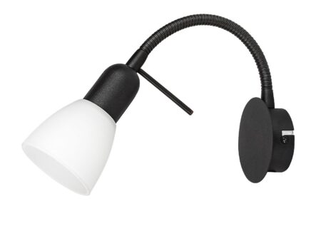 Kohtvalgusti Soma E14 lülitiga, must