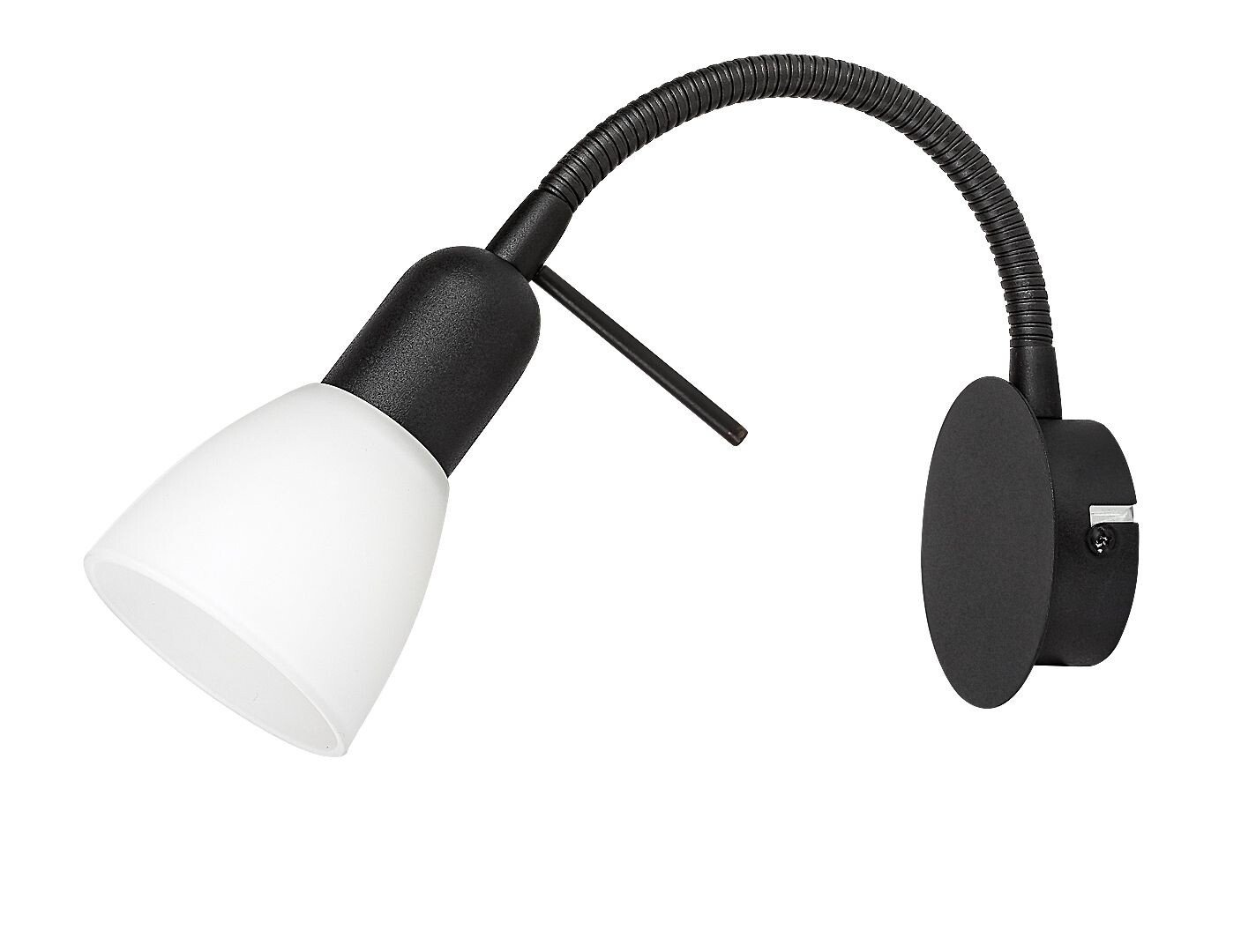 Kohtvalgusti Soma E14 lülitiga, must