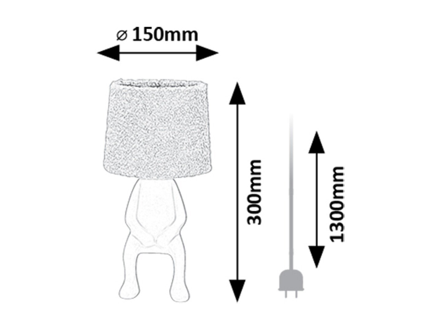 Lauavalgusti Smurfy E14 Kreem - Image 5