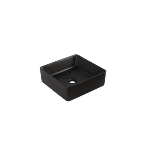 Valamu tööpinnale Hestia 390*390mm must