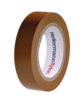 Isoleerpael 10m Teip 15mm, PRUUN Hellermann Flex15