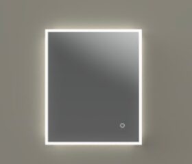 Peegel LED Avonia 50*60cm IP44, udueemaldusega