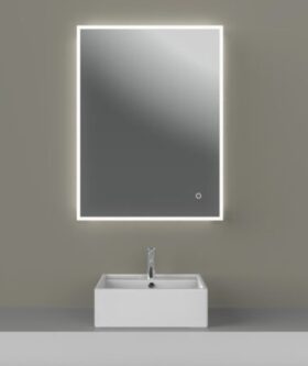 Peegel LED Avonia 60*80cm, IP44, udueemaldusega