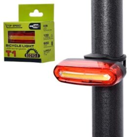 Jalgratta esi/tagatuli T1 100/50lm, 600mAh, USB-laetav