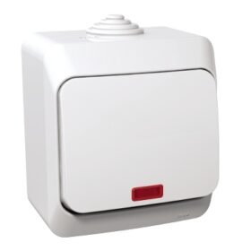 Cedar lüliti 1-ne veksel valge indikaatoriga IP44