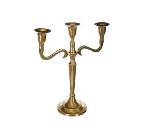 Küünlajalg 3-le küünlale kuldne