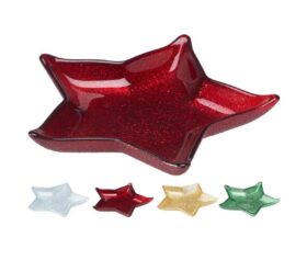 Dekoratiivne alus 15cm tähekujuline värvivalik