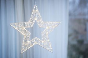 Jõulutäht Rosalia taimeriga IP44