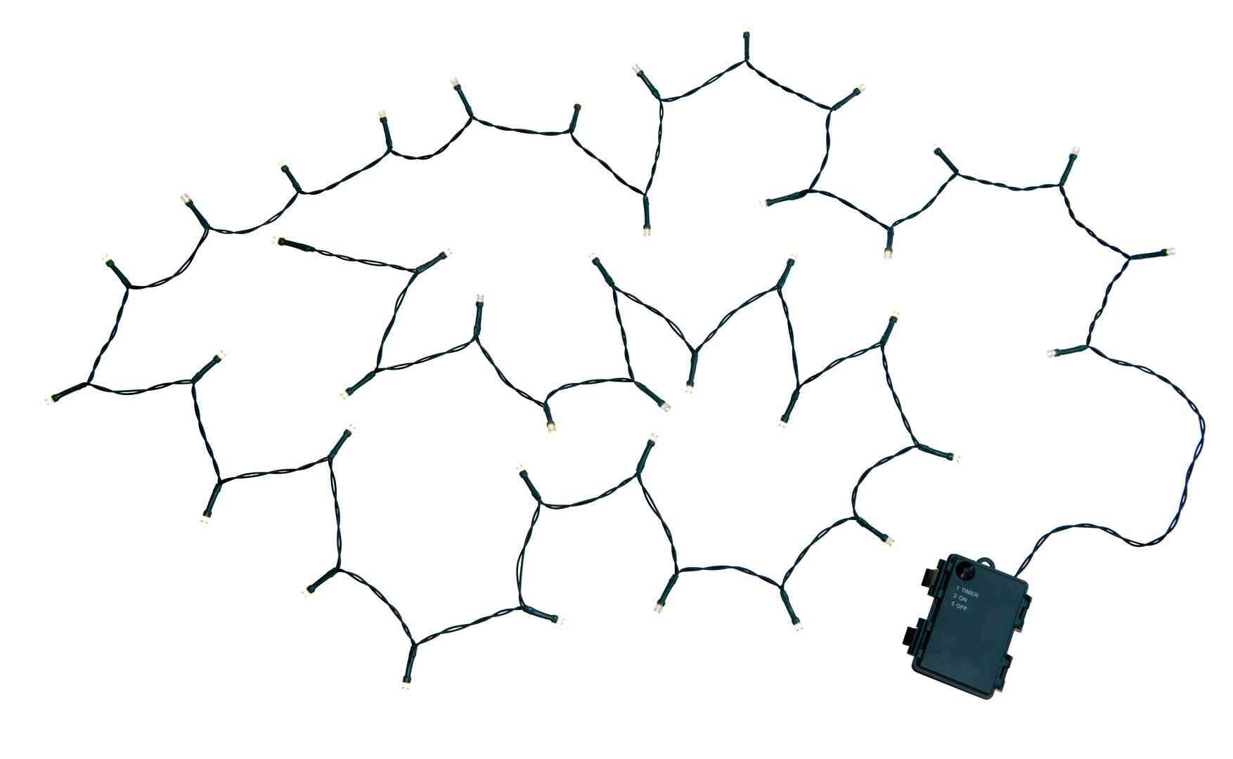 Jõulukett patareidega Letka 2,8m 40L IP44 taimeriga (3xAAA ei ole kaasas) - Image 2