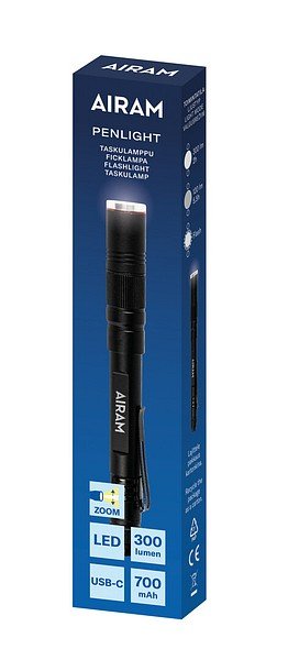 Taskulamp Penlight 300lm (2xAAA ei ole kaasas) - Image 2