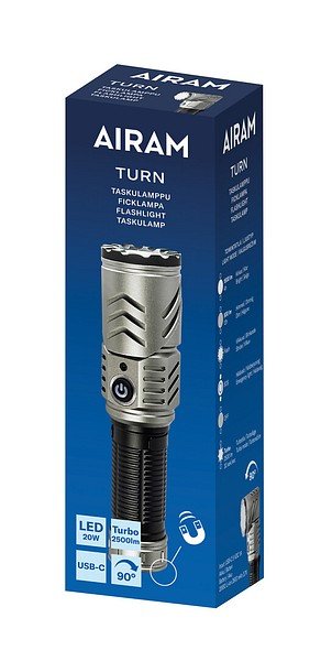 Taskulamp Turn 1500/2500lm USB (9471223) - Image 4