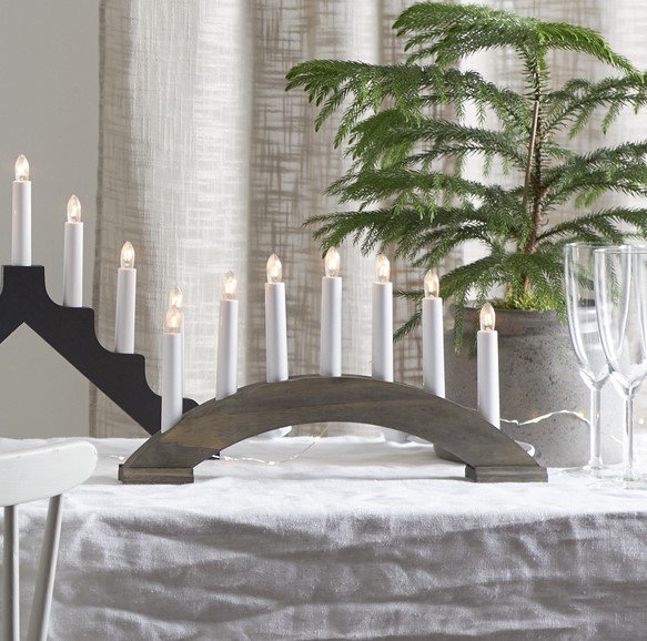 Advendiküünal BEA 7x3W hallikas puit - Image 2