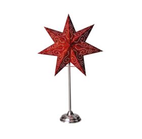 Dekoratiivne lauavalgusti STAR E14, punane