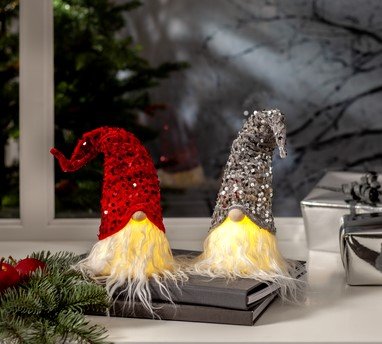 Jõulukuju Joylight päkapikk taimeriga, punane (3xAAA ei ole kaasas) - Image 2