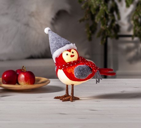 Jõulukuju Joylight linnuke taimeriga (3xLR44 ei ole kaasas) - Image 2