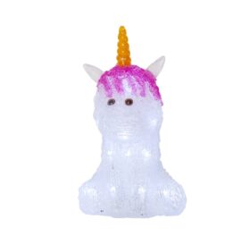 Dekoratiivkuju Ükssarvik h25cm, taimeriga IP20 (3xAAA ei ole kaasas)