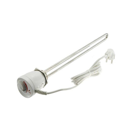 Elektr.küttekeha termostaadiga 1,4kW 230V 300mm 1.1/2ˮ