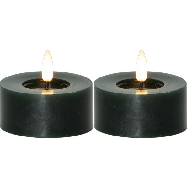 LED Teeküünlad ROHELINE 2tk/pakis (2xAAA ei ole kaasas) 6h taimer