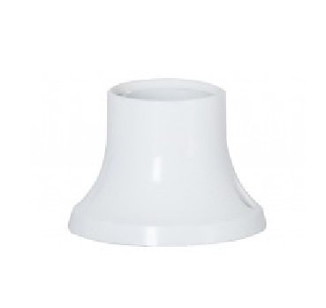 Lambipesa E27 seinale otse valge