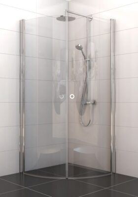 Dušikaar Stocksund SK kirgas klaas, läikiv alumiiniumprofiil