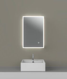 Peegel LED Avonia 40*60cm IP44, udueemaldusega